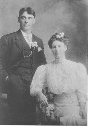 Thomas Hogue and Emma Girardin